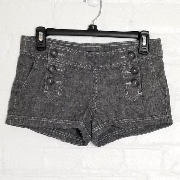 Express Pants - Express Button-Front Shorts